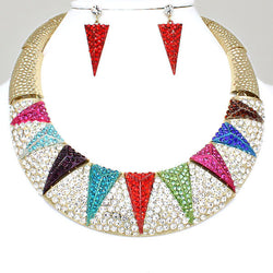 EVENING CRYSTAL NECKLACE SETS