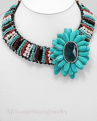 BEADED NECKLACE