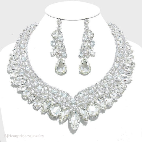 CRYSTAL NECKLACE SET