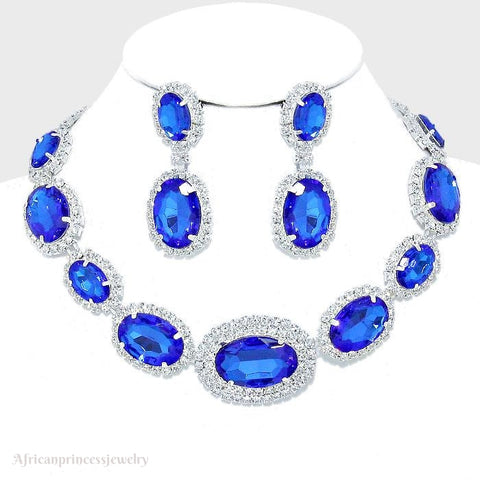 CRYSTAL NECKLACE SET