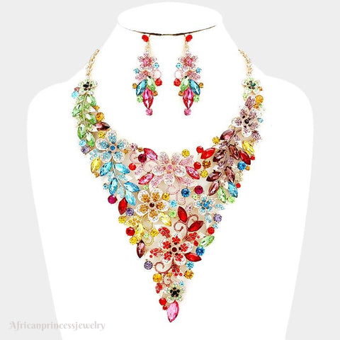 CRYSTAL NECKLACE SET