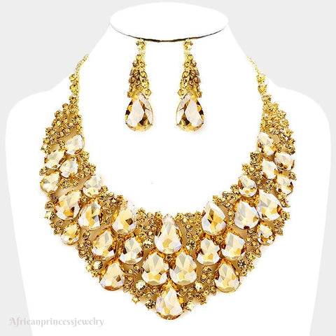 EVENING CRYSTAL NECKLACE