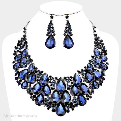 CRYSTAL NECKLACE SET