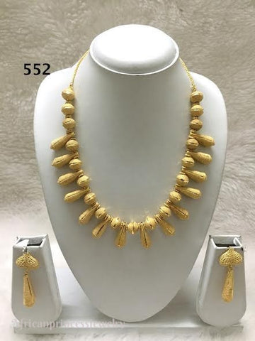 THREE PIECE INDIAN / AFRICAN NECKLACE SET