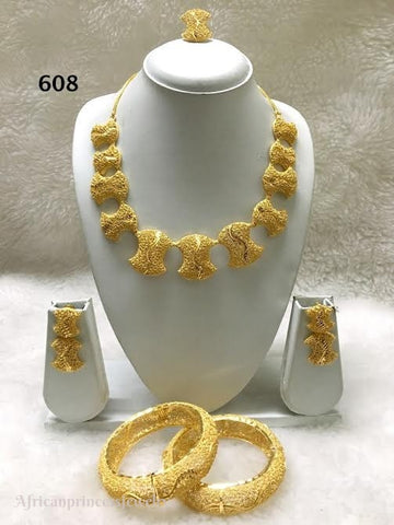 THREE PIECE INDIAN / AFRICAN NECKLACE SET