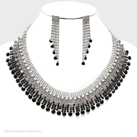 CRYSTAL NECKLACE SET