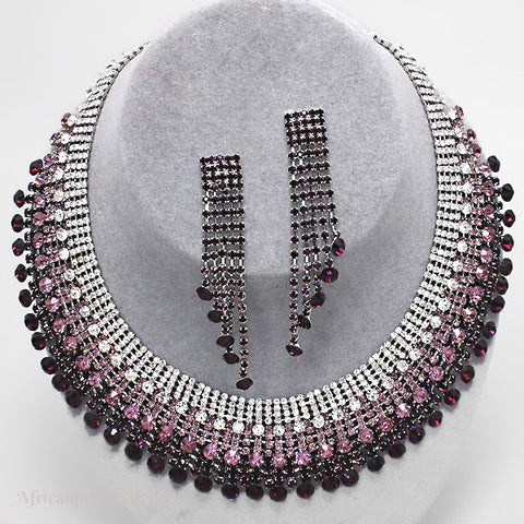 CRYSTAL NECKLACE SET
