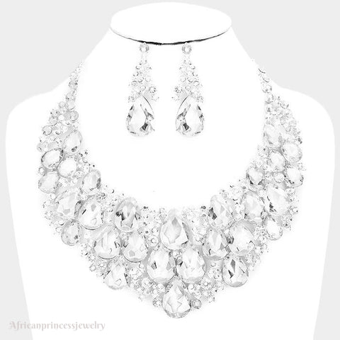 EVENING CRYSTAL NECKLACE