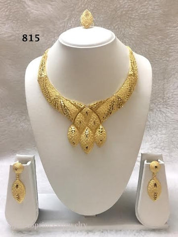 THREE PIECE INDIAN / AFRICAN NECKLACE SET