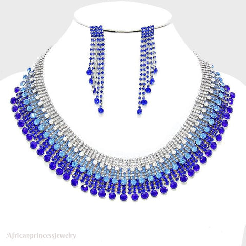 CRYSTAL NECKLACE SET